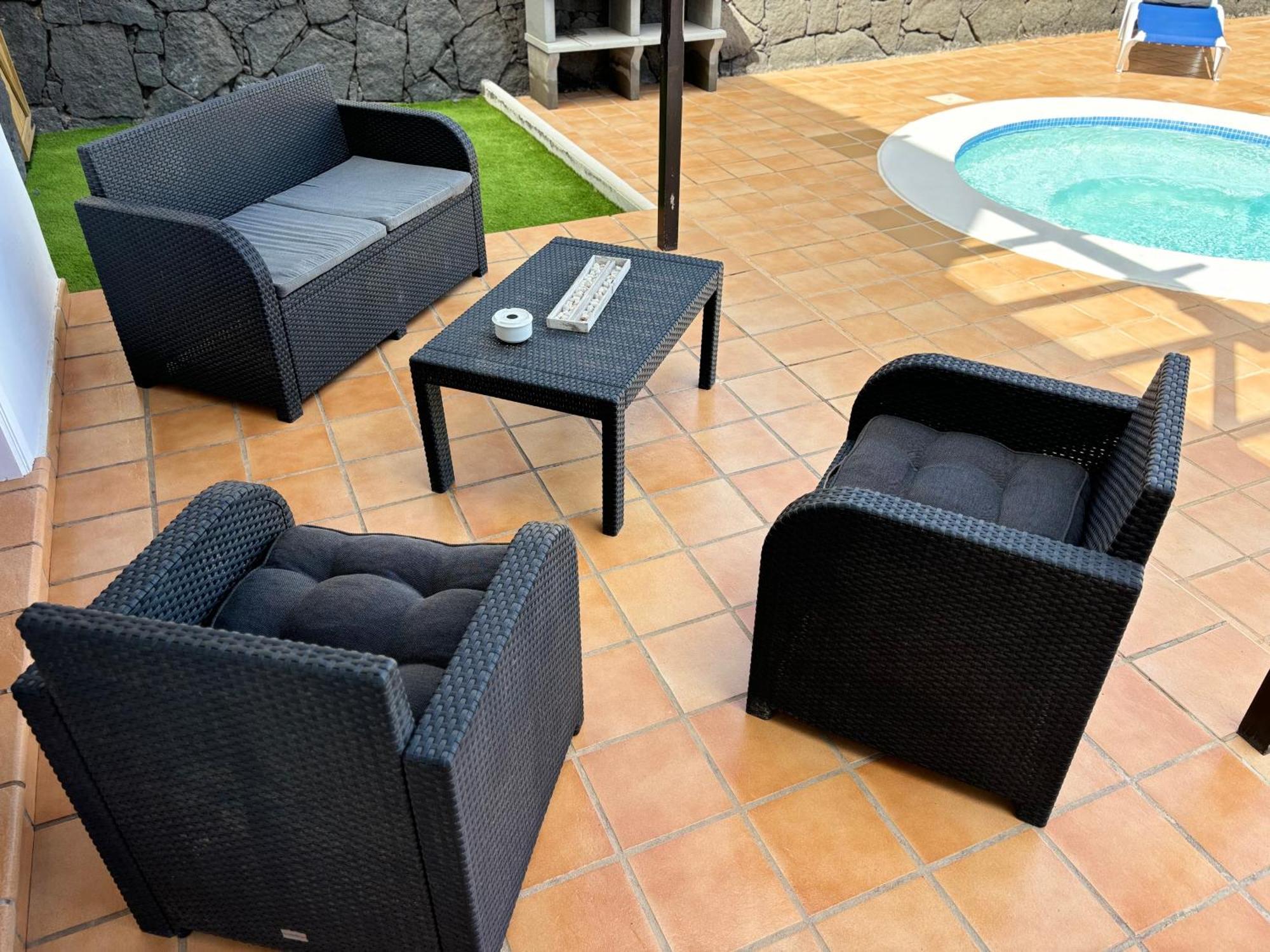 Villa Adel 56, Private Heated Pool, Parking Playa Blanca  Exterior photo